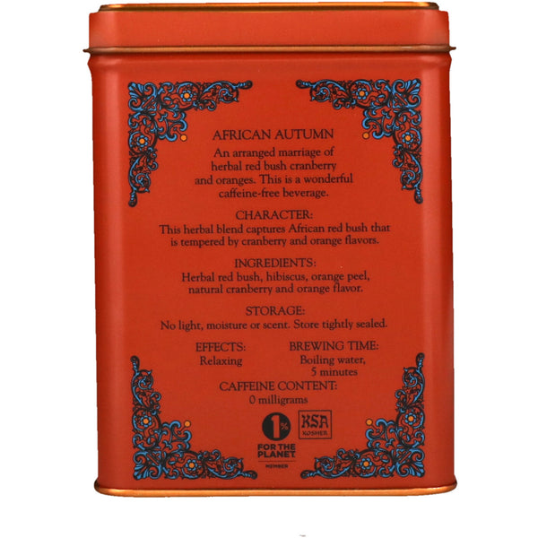 Harney & Sons, HT Tea Blend, African Autumn, 20 Tea Sachets, 1.4 oz (40 g) - The Supplement Shop