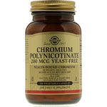 Solgar, Chromium Polynicotinate, 200 mcg, 100 Vegetable Capsules - The Supplement Shop
