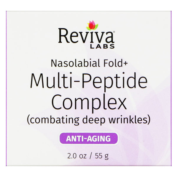 Reviva Labs, Nasolabial Fold+, Multi-Peptide Complex, 2 oz (55 g) - The Supplement Shop