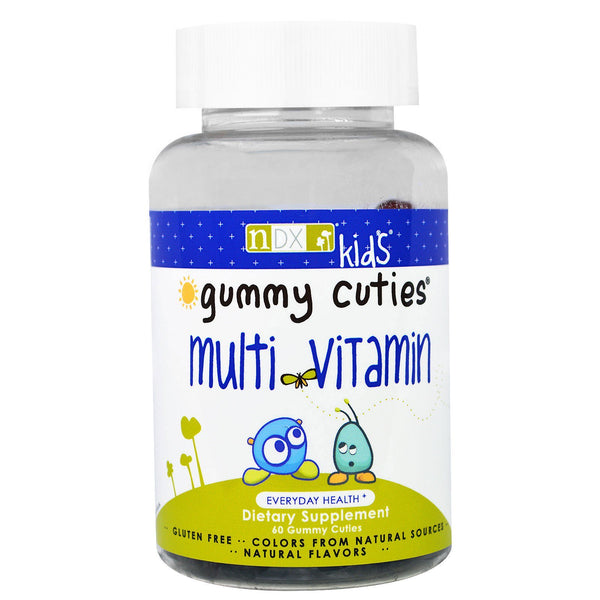 Natural Dynamix (NDX), Gummy Cuties, Kids Multi Vitamin, 60 Gummy Cuties - The Supplement Shop