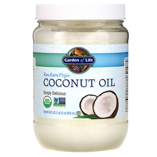 Garden of Life, Raw Extra Virgin Coconut Oil, 29 fl oz (858 ml) - The Supplement Shop