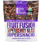 Made in Nature, Organic Fruit Fusion, Superberry Blast Supersnacks, 5 oz (142 g) - The Supplement Shop