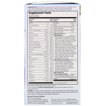 Garden of Life, Vitamin Code®, 50 & Wiser Men, Whole Food Multivitamin, 240 Vegetarian Capsules