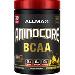 ALLMAX Nutrition, AMINOCORE BCAA, Pineapple Mango, 0.69 lbs (315 g) - The Supplement Shop