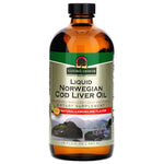 Nature's Answer, Liquid Norwegian Cod Liver Oil, Natural Lemon-Lime Flavor, 16 fl oz (480 ml) - The Supplement Shop