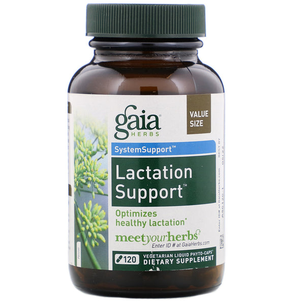 Gaia Herbs, SystemSupport, Lactate Support, 120 Vegetarian Liquid Phyto-Caps - The Supplement Shop