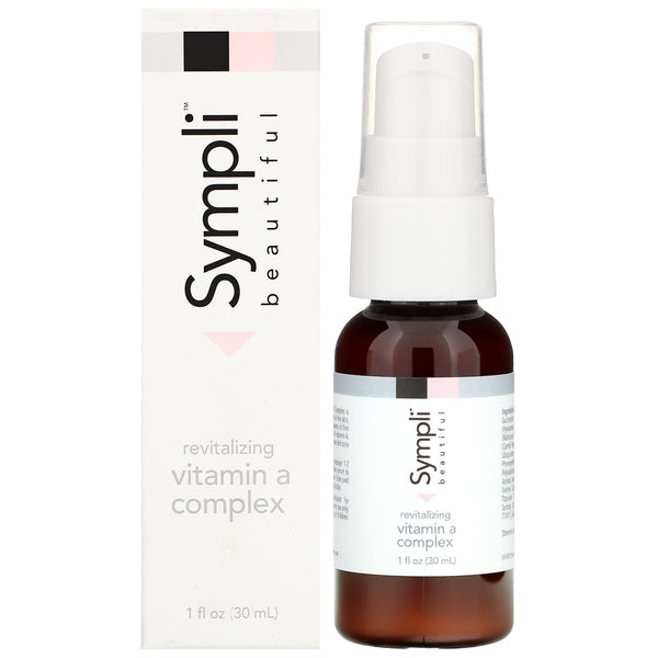 Sympli Beautiful, Revitalizing Vitamin A Complex, 1 fl oz (30 ml) - The Supplement Shop