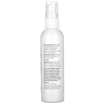 NOW Foods, Bug Ban, Natural Insect Repellent, Citrus, 4 fl oz (118 ml)