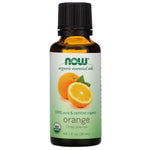 Now Foods, Organic Essential Oils, Orange, 1 fl oz (30 ml) - The Supplement Shop