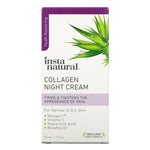 InstaNatural, Collagen Night Cream, 1.7 fl oz (50 ml) - The Supplement Shop