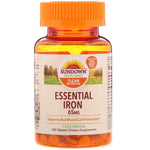 Sundown Naturals, Essential Iron, 65 mg, 120 Tablets - The Supplement Shop