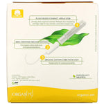 Organyc, Organic Tampons, Compact, Regular Absorbency, 16 Tampons - The Supplement Shop