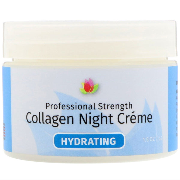 Reviva Labs, Collagen Night Creme, 1.5 oz (42 g) - The Supplement Shop