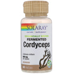 Solaray, Organically Grown Fermented Cordyceps, 500 mg, 60 VegCaps - The Supplement Shop