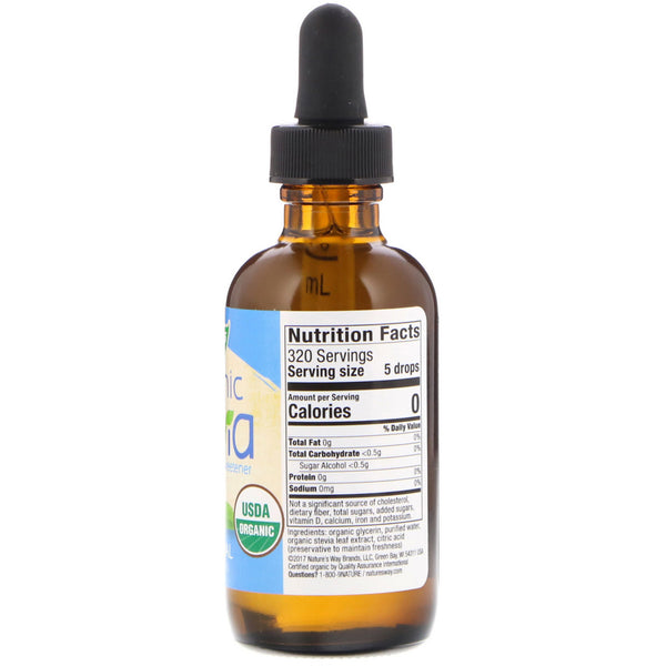 Nature's Way, Organic Stevia, Original, 2 fl oz (59 ml) - The Supplement Shop