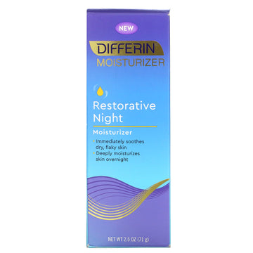 Differin, Restorative Night Moisturizer, 2.5 oz (71 g)