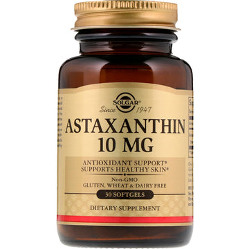 Solgar, Astaxanthin, 10 mg, 30 Softgels