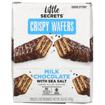 Little Secrets, Milk Chocolate Wafer, Sea Salt, 12 Pack, 1.4 oz (40 g) Each - The Supplement Shop