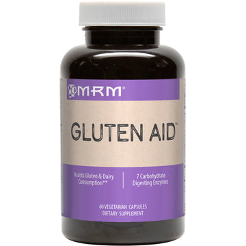 MRM, Gluten Aid, 60 Vegetarian Capsules