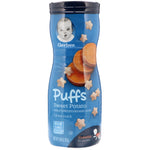 Gerber, Puffs Cereal Snack, 8+ Months, Sweet Potato, 1.48 oz (42 g) - The Supplement Shop