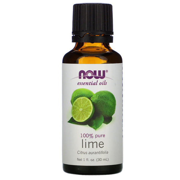 Now Foods, Essential Oils, Lime, 1 fl oz (30 ml) - The Supplement Shop