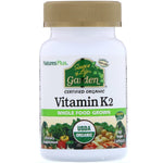 Nature's Plus, Source of Life, Garden, Vitamin K2, 60 Vegan Caps - The Supplement Shop