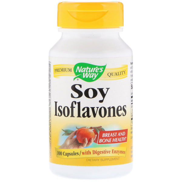 Nature's Way, Soy Isoflavones, 100 Capsules - The Supplement Shop