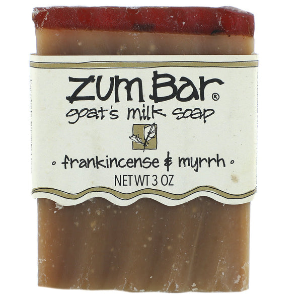 Indigo Wild, Zum Bar, Goat's Milk Soap, Frankincense & Myrrh, 3 oz Bar - The Supplement Shop