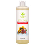 Nature's Gate, Pomegranate Sunflower Body Wash, 16 fl oz (473 ml) - The Supplement Shop