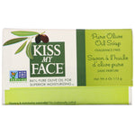 Kiss My Face, Pure Olive Oil Soap, Fragrance Free, 4 oz (115 g) - The Supplement Shop