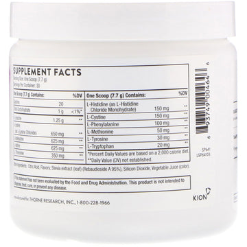 Thorne Research, Amino Complex, Berry Flavored, 8.1 oz (231 g)