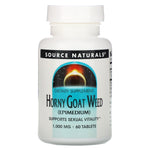 Source Naturals, Horny Goat Weed, 1,000 mg, 60 Tablets - The Supplement Shop