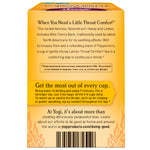 Yogi Tea, Throat Comfort, Honey Lemon, Caffeine Free, 16 Tea Bags, 1.12 oz (32 g) - The Supplement Shop