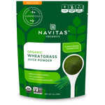 Navitas Organics, Organic Wheatgrass Juice Powder, 1 oz (28 g) - The Supplement Shop