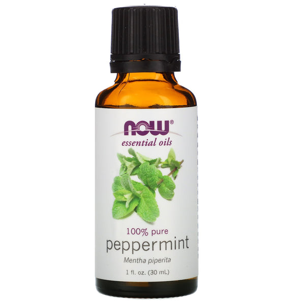 Now Foods, Essential Oils, Peppermint, 1 fl oz (30 ml) - The Supplement Shop