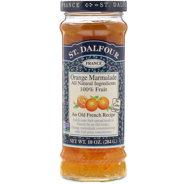 St. Dalfour, Orange Marmalade, Deluxe Orange Marmalade Spread, 10 oz (284 g) - The Supplement Shop