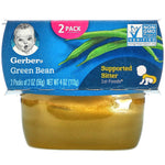 Gerber, Green Bean, 2 Pack, 2 oz (56 g) Each - The Supplement Shop