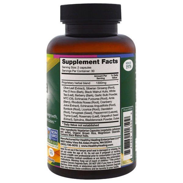 Crystal Star, Candida Balance, 60 Vegetarian Capsules - The Supplement Shop