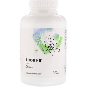 Thorne Research, Glycine, 250 Capsules