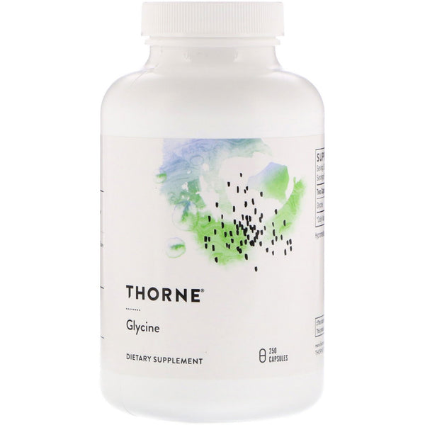 Thorne Research, Glycine, 250 Capsules - The Supplement Shop