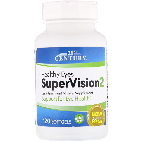 21st Century, Healthy Eyes SuperVision2, 120 Softgels - The Supplement Shop
