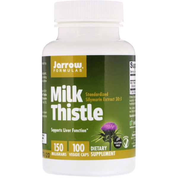 Jarrow Formulas, Milk Thistle, 150 mg, 100 Veggie Caps - The Supplement Shop