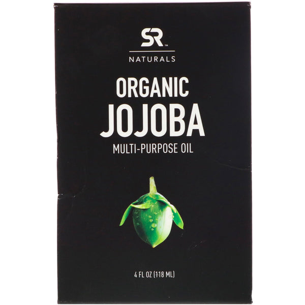 Sports Research, Organic Jojoba Multi-Purpose Oil, 4 fl oz (118 ml) - The Supplement Shop