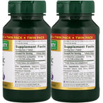 Nature's Bounty, Acidophilus Probiotic, Twin Pack, 100 Tablets Each - The Supplement Shop