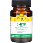 Country Life, 5-HTP, 50 mg, 50 Vegan Capsules - The Supplement Shop