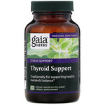 Gaia Herbs, Thyroid Support, 120 Vegan Liquid Phyto-Caps - The Supplement Shop