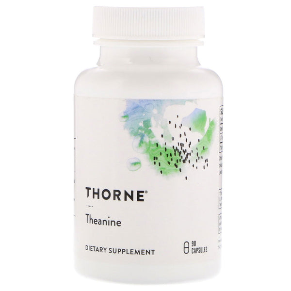 Thorne Research, Theanine, 90 Capsules - The Supplement Shop