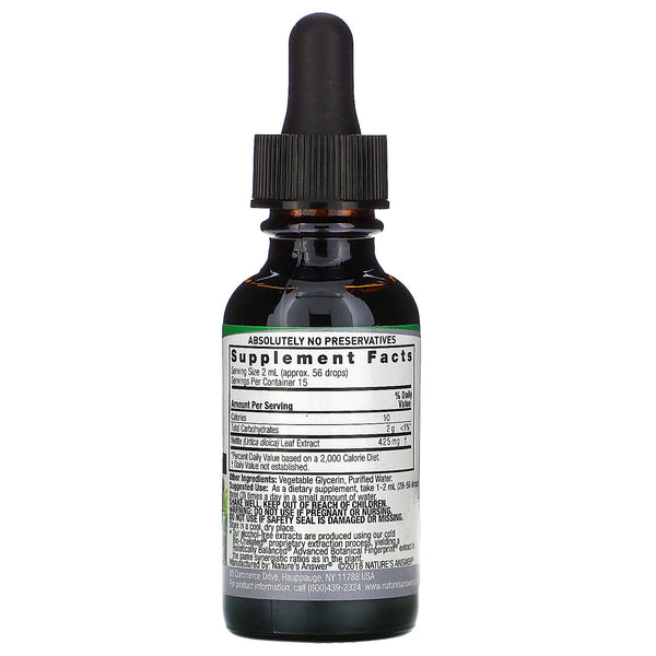 Nature's Answer, Nettle Extract, 2,000 mg, 1 fl oz (30 ml) - The Supplement Shop