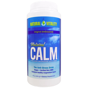 Natural Vitality, Natural Calm, The Anti-Stress Drink, Original (Unflavored), 16 oz (453 g)