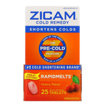 Zicam, Cold Remedy, RapidMelts, Cherry, 25 Quick Dissolve Tablets - The Supplement Shop